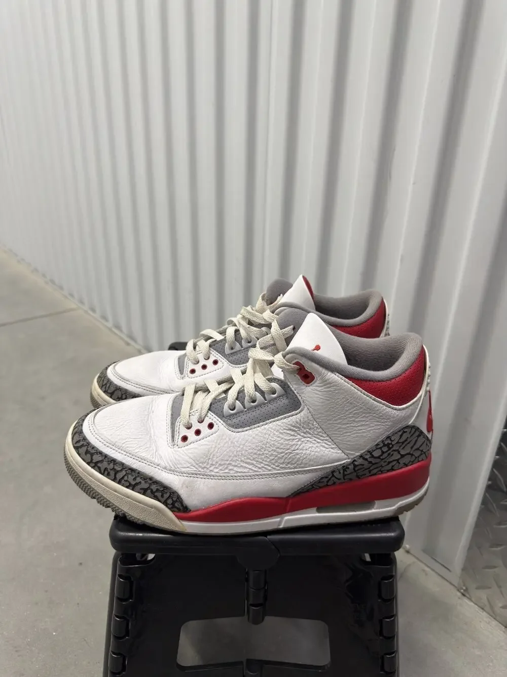 Nike Air Jordan 3 Fire Red White 2022 Size 10.5 Men's - DN3707-160